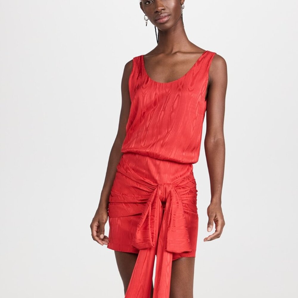 Philosophy di Lorenzo Serafini Tie Mini Dress